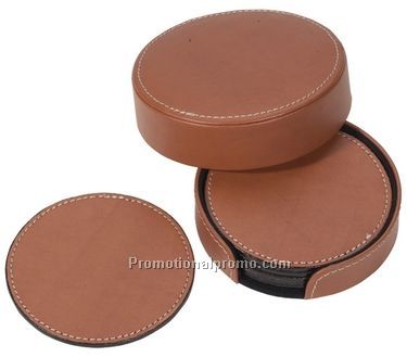 Set of 6 Round Coasters