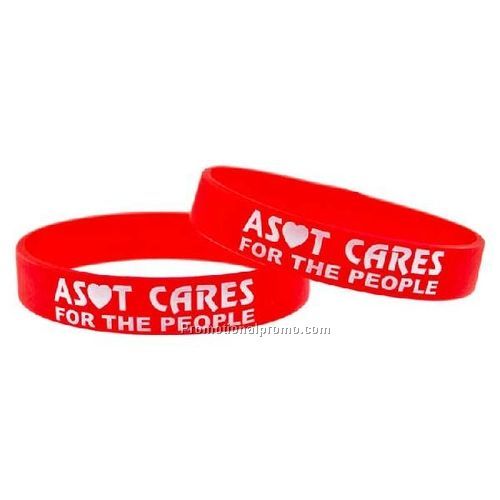Silicone Wristbands - Screen Printed