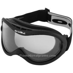 Ski Goggle, Shark - Black Frame with Clear Lens