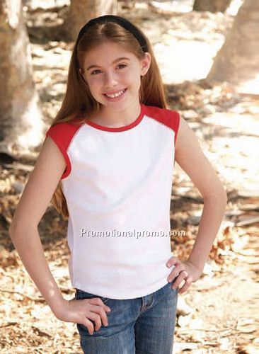 Sleeveless Raglan Top