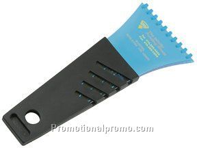 Soft grip ice scraper