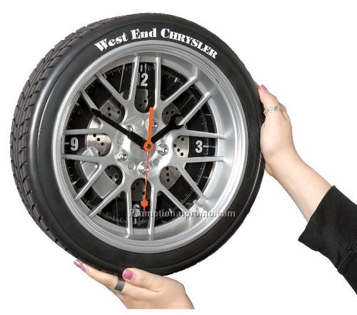 Solar Powered Wall Clock