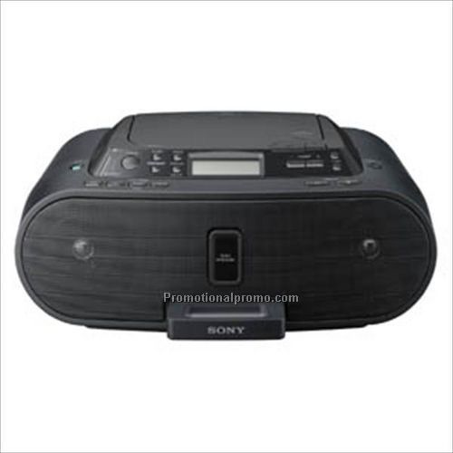 Sony iPod Dock CD Boom Box - Black