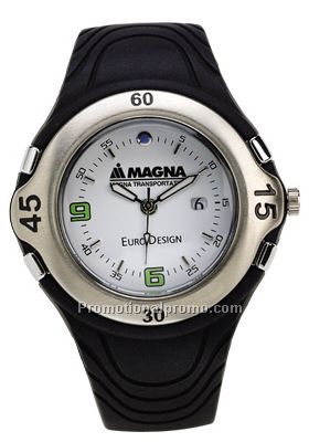 Sporty Chrome Watch - Mens