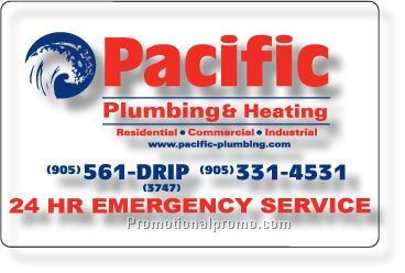 Stock Shape Clear Matte Polypro Roll Labels - Rectangle