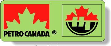 Stock Shape Fluorescent Green Roll Labels - Rectangle with round corners