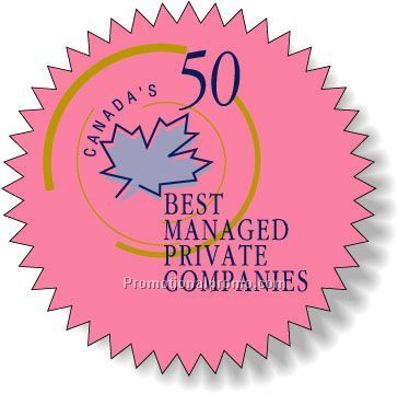 Stock Shape Fluorescent Red Roll Labels - Seal with serrated edge