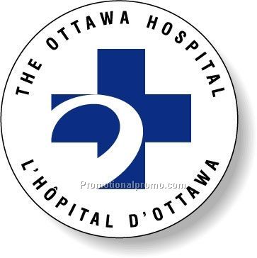 Stock Shape White Gloss Roll Labels - Round