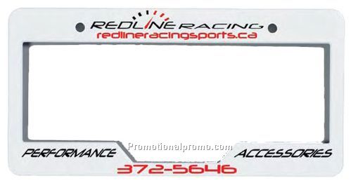 Style 2400 - Black License Plate Frame