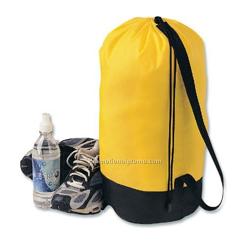 The Atlas Nylon 2-Tone Sports Duffel Bag