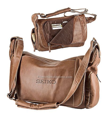 The Cayenne - Leather briefcase