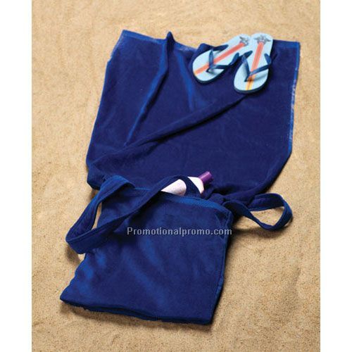 The Sanctuary Velour Towel 37198 Tote