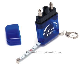 Translucent 2-Piece Tool Kit w/ 6' Tape Measure