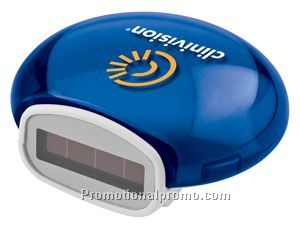 Translucent Bubble Solar Pedometer