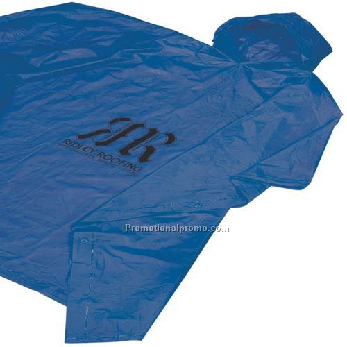 VINYL RAIN PONCHO