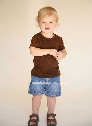 Vintage Silicon Wash Crew Neck S/S Top