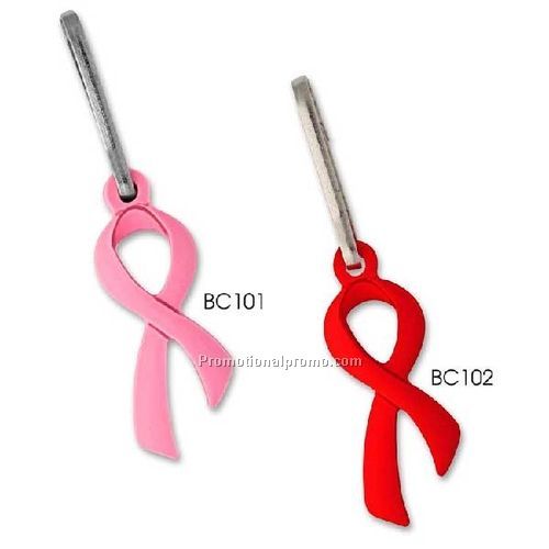 Zipper Pulls - Red Stock Ribbon