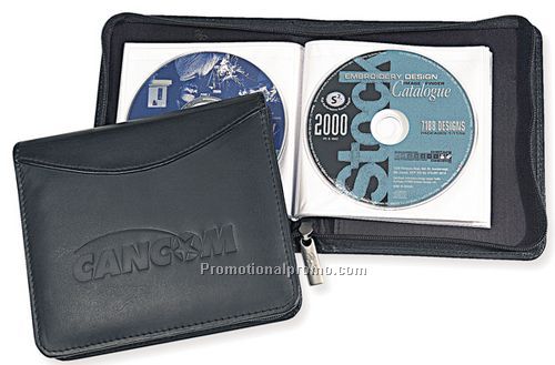 Zippered CD/DVD Holder