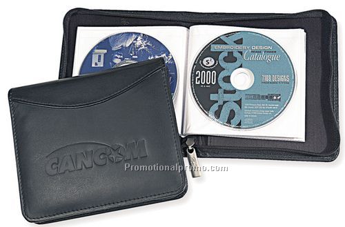 Zippered CD/DVD Holder