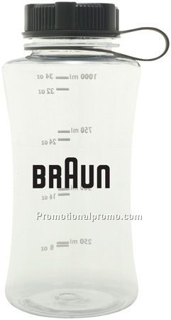 h2go bfree44576curve - 32 oz - clear