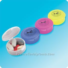 round mini pill box