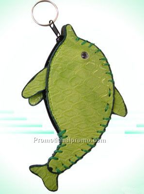 fish shape coin wallet