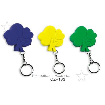 Tape measure keychain