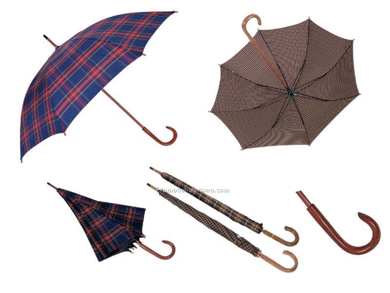 straight shaft rain umbrella