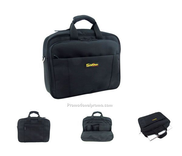man's laptop computer bag