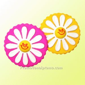 Pink Sun Flower Cartoon Eraser