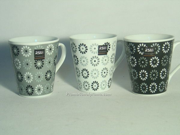 Flower Design Tea Mug
