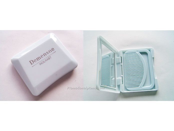 Rectangular Mirror With Comb