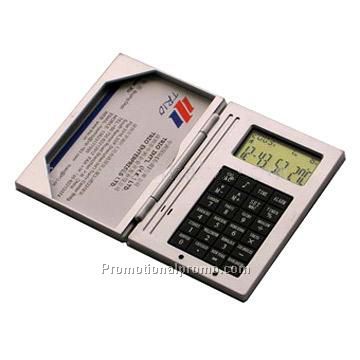 Business Card Case With Calculator