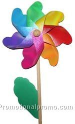 Plastic Rose Windmill