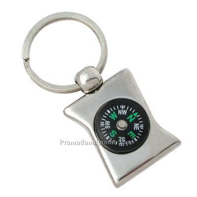 Compass Keychain
