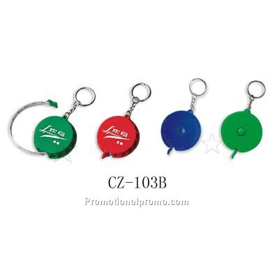 Tape measure keychain