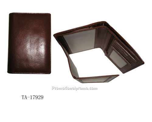 cow leather men's wallet