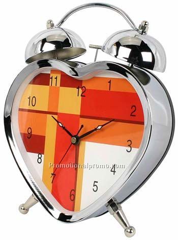 METAL TWIN BELL ALARM CLOCK