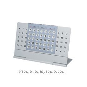 Aluminium Desktop Calendar