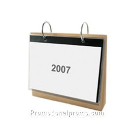 Wood Desktop Calendar