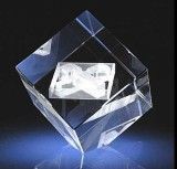 3D Crystal Image Laser-Coner Cube
