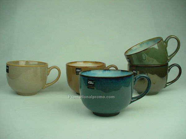 Reactive Glaze Soup Mug