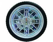 wheel wall clock with changing color LED