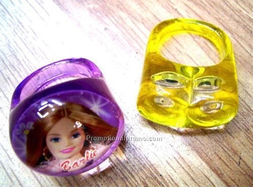 Plasic Cartoon Ring