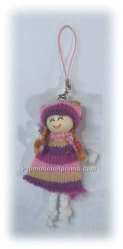 little girl keychain