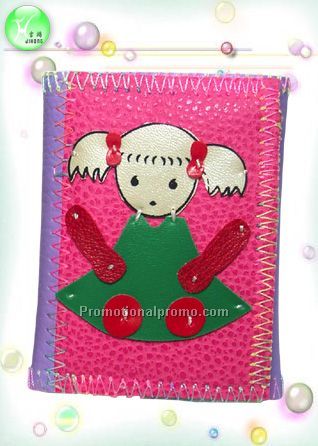 cartoon lady wallet