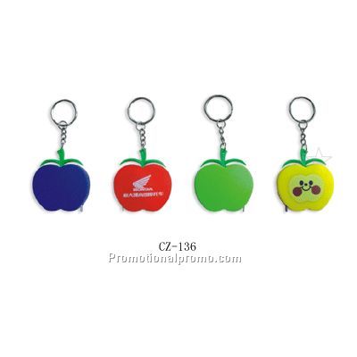 Tape measure keychain