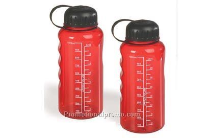 plastic sports water bottle