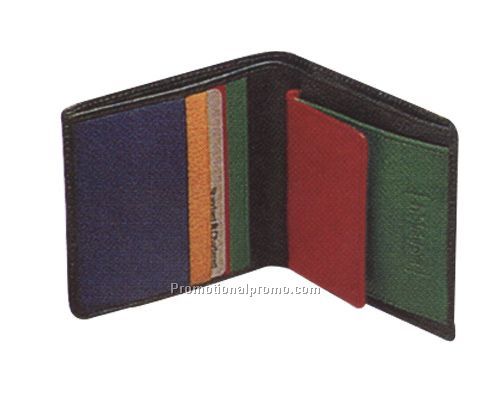 Man leather credit card wallet
