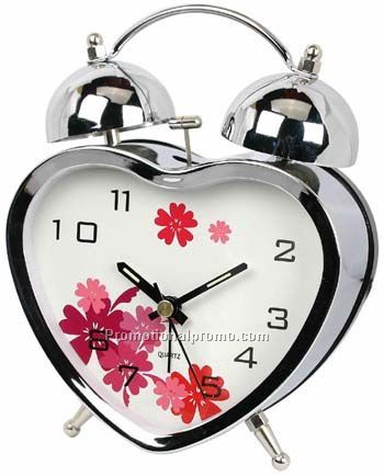 METAL TWIN BELL ALARM CLOCK